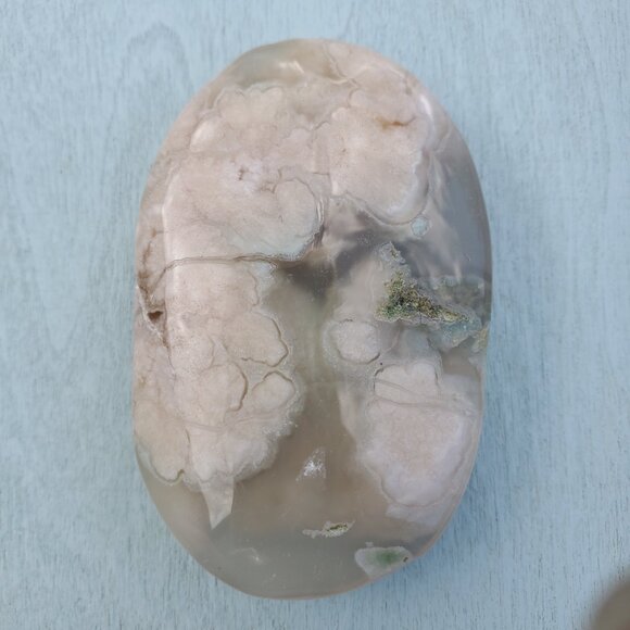 Flower Agate Palm Stone (FA607) - Picture 8 of 8